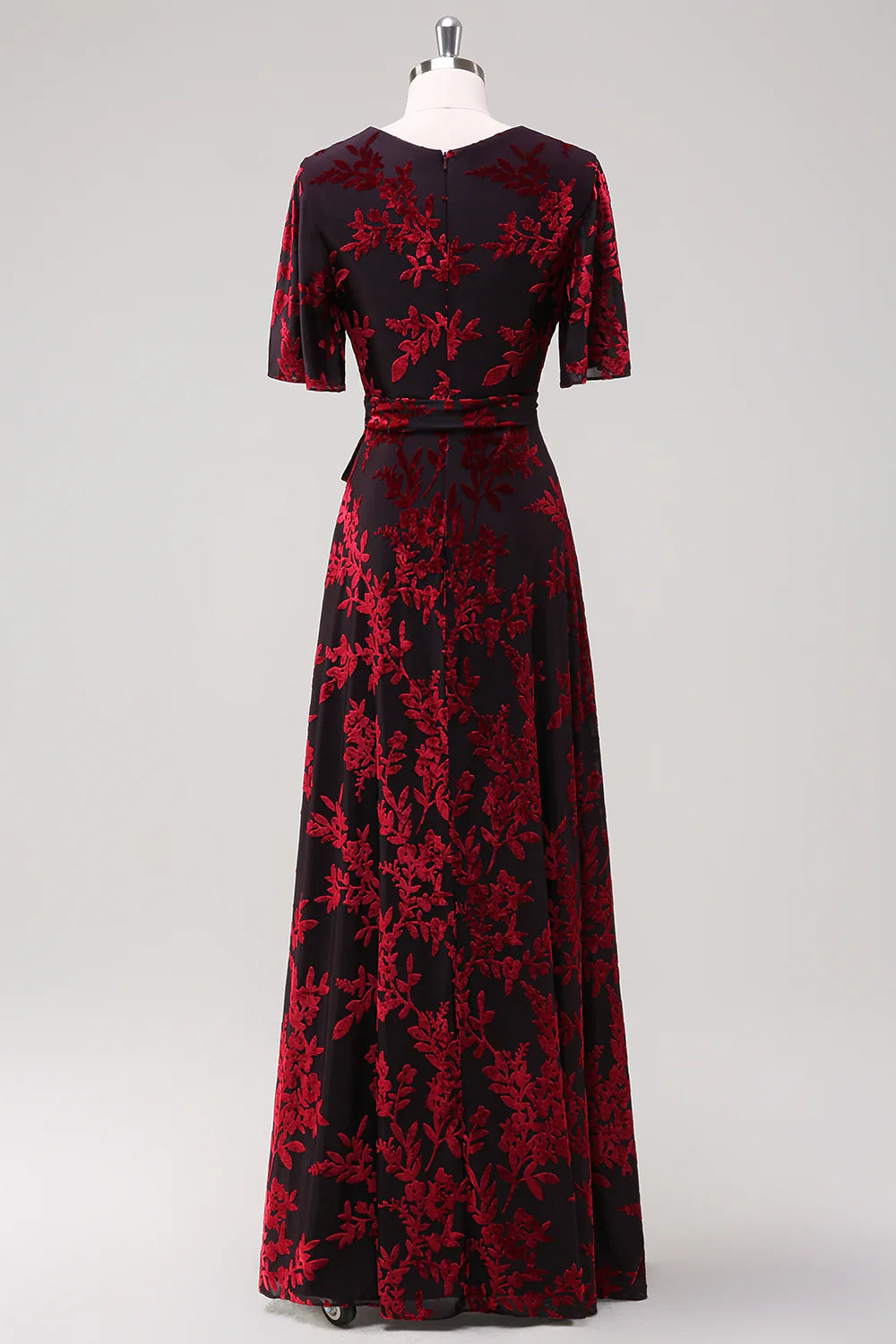 Elegant Dark Green Mother of Ankle-Length Bride Dress