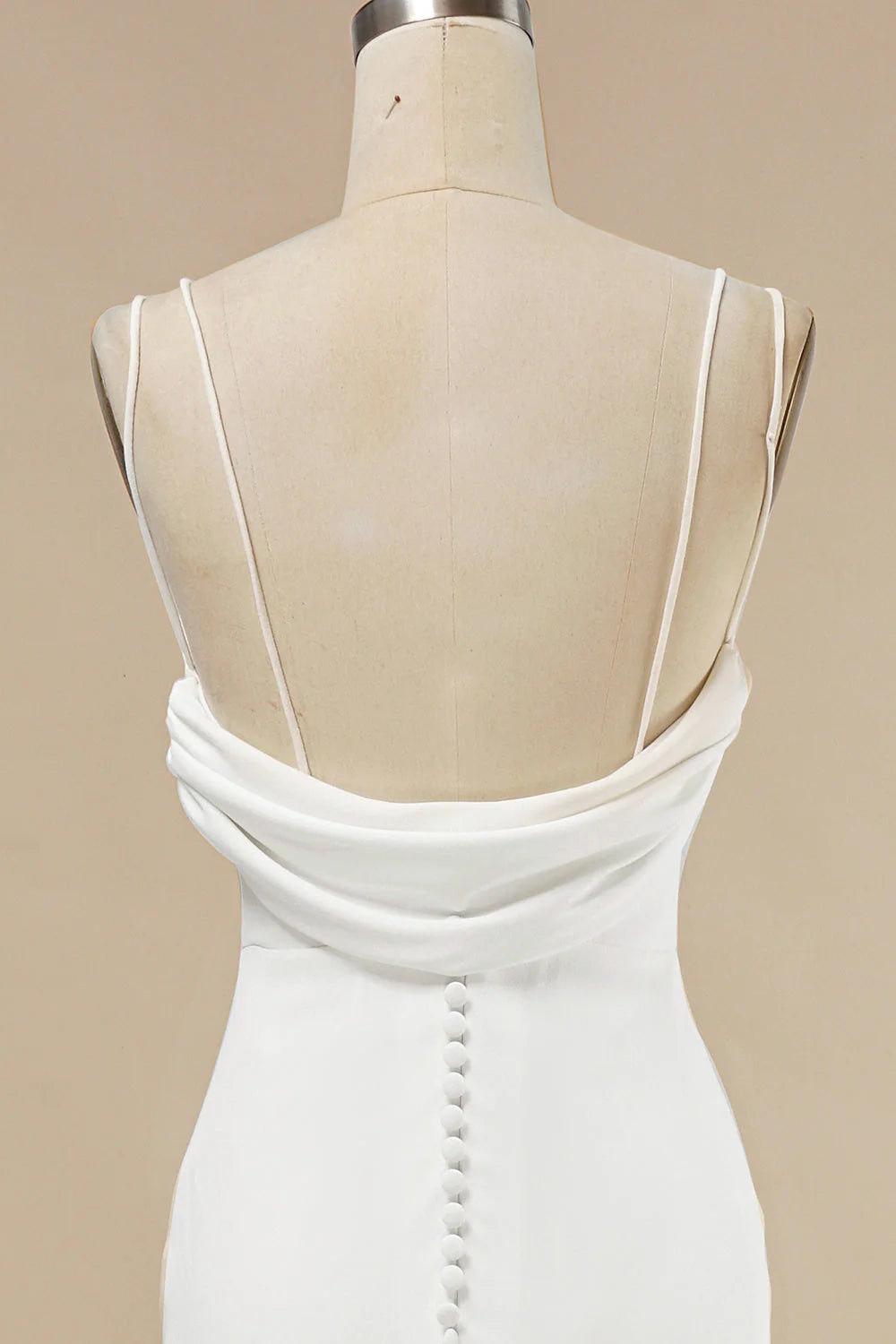 Boho Mermaid Wedding Dress with Ruffles