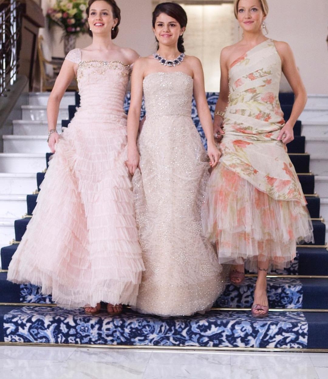 Elegant Pink Ball Gown Straps Beaded Layered Tulle Long Evening Dress Prom Dress