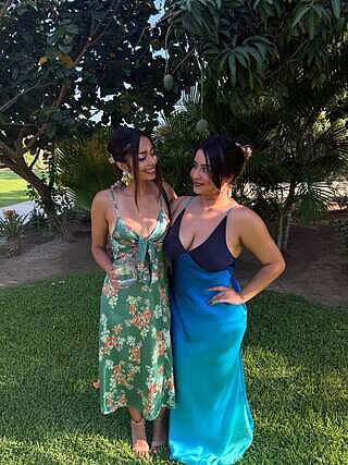 Chic Spaghetti Straps V Neck Satin Backless Backless Maxi Dress Prom Dresses