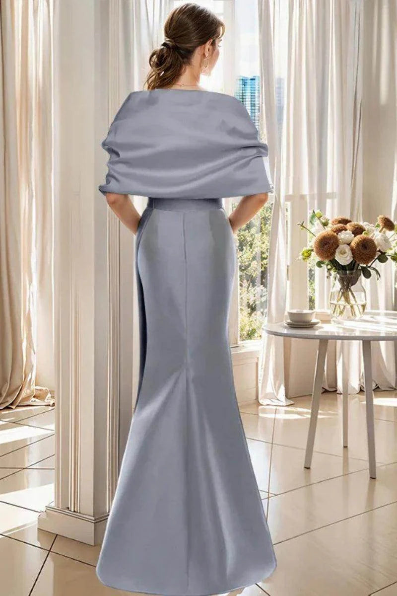 Trumpet 2 Pieces Floor Length Mother of the Bride Dresses