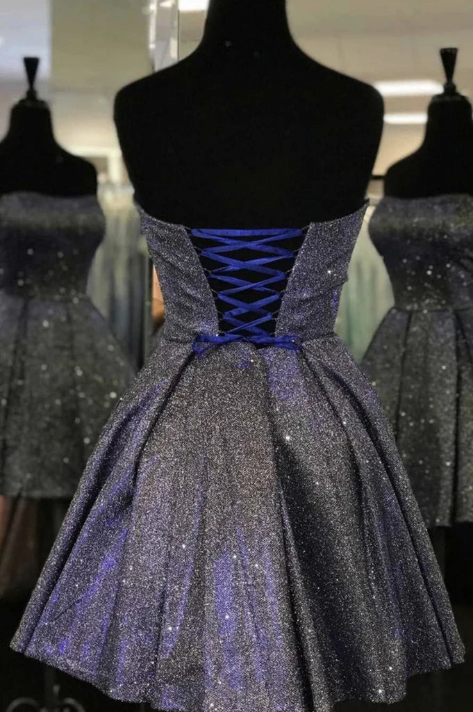 A Line Short Homecoming Dresses