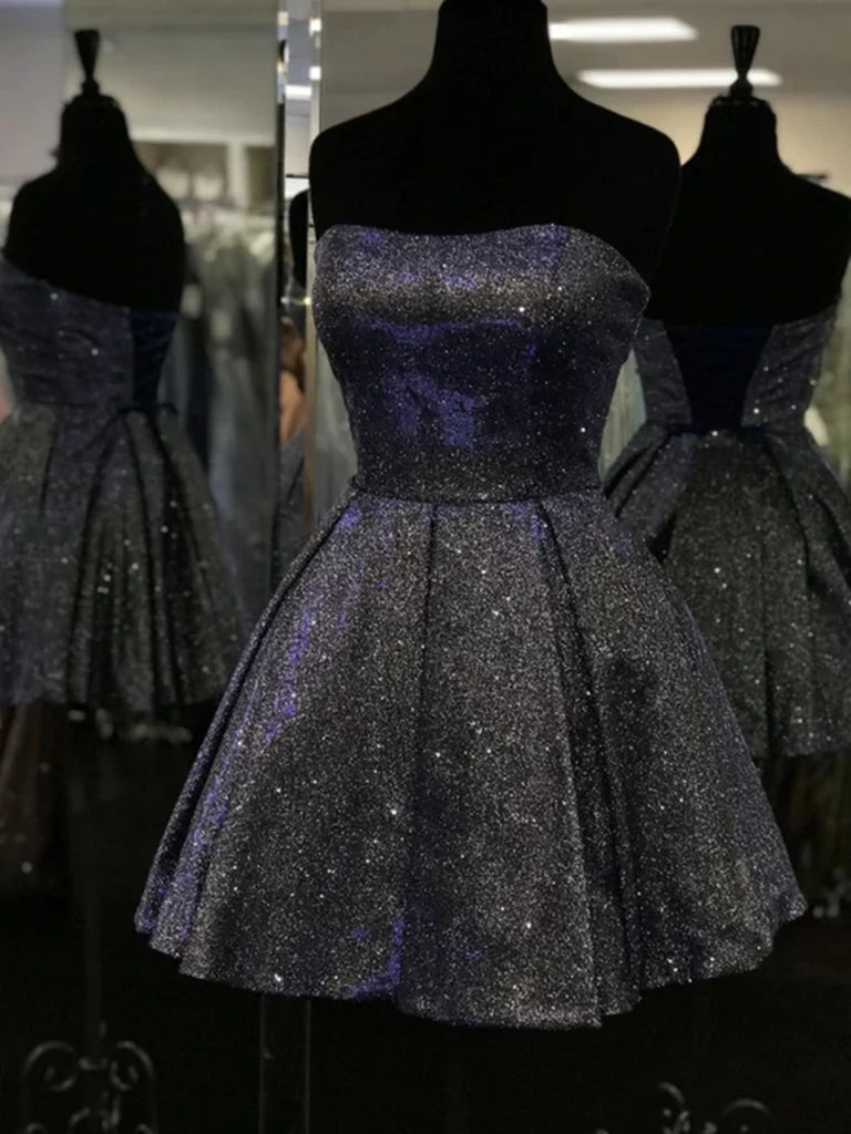 A Line Short Homecoming Dresses