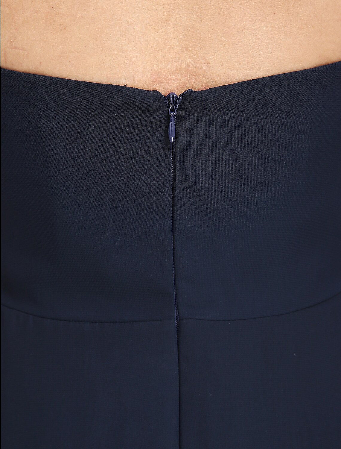Full length view of the A-Line formal dress.
