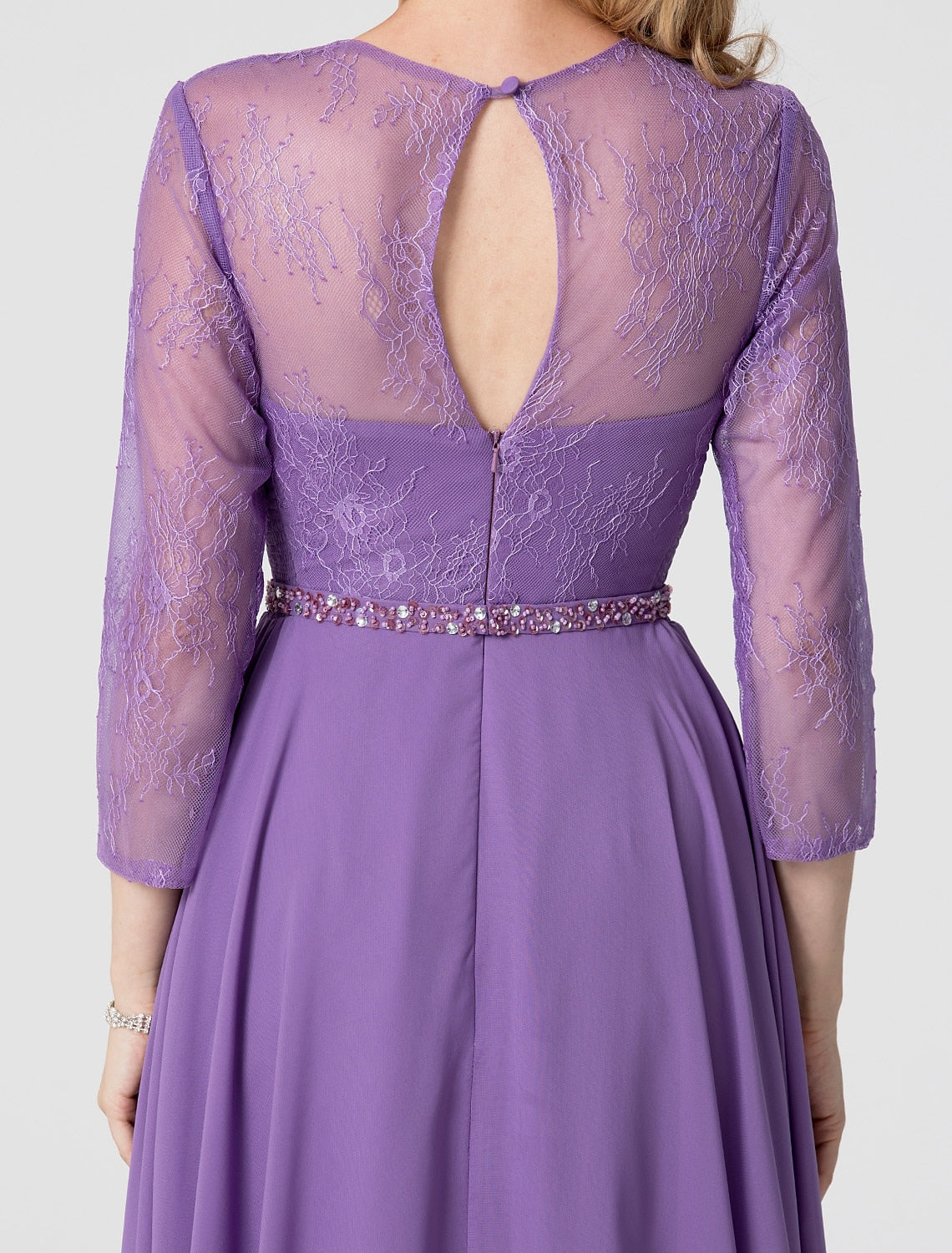 A-line formal dress for holiday and cocktail parties.