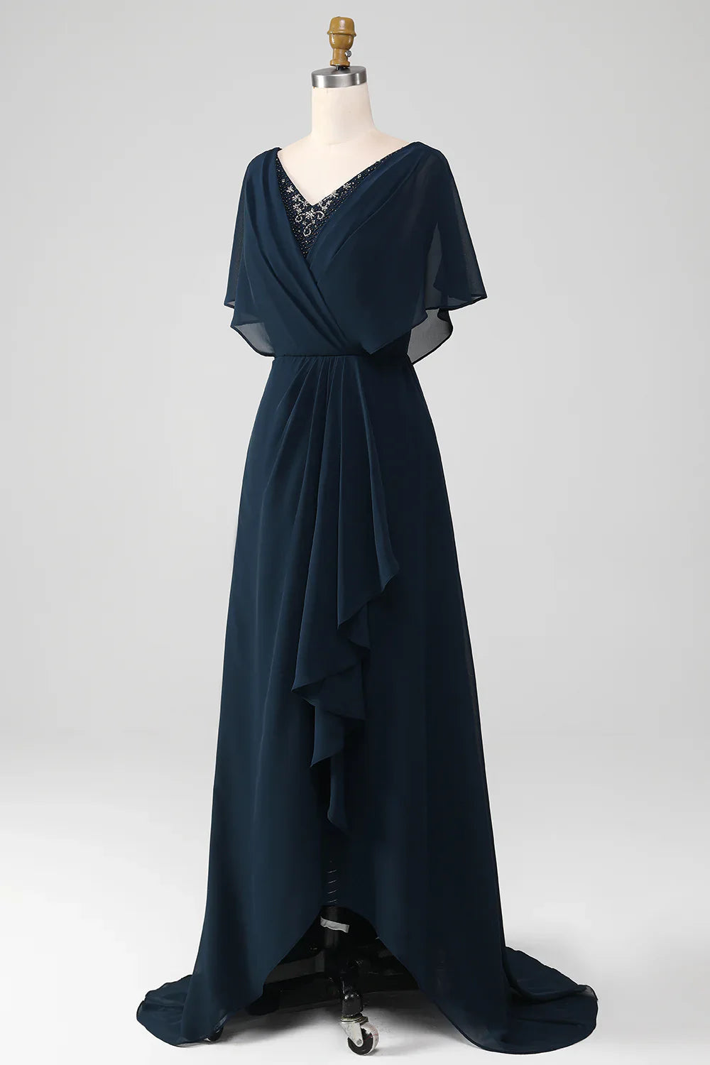 Beaded formal dress for Mother of the Bride.