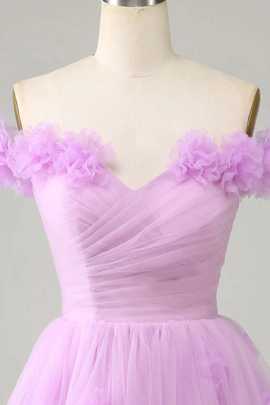 Side view of the strapless sweetheart mini dress.