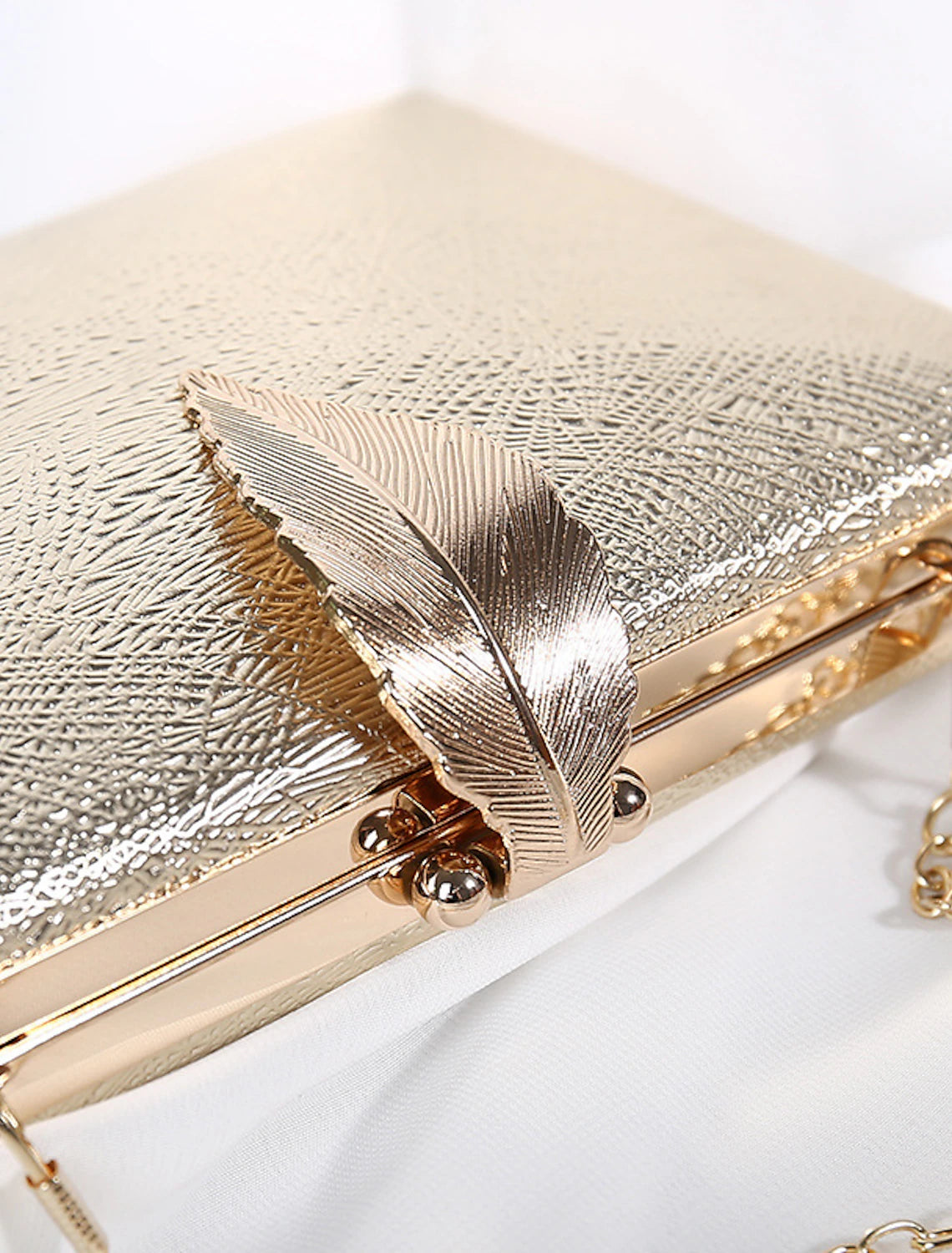 Stylish women's clutch bag, perfect for complementing any party outfit.