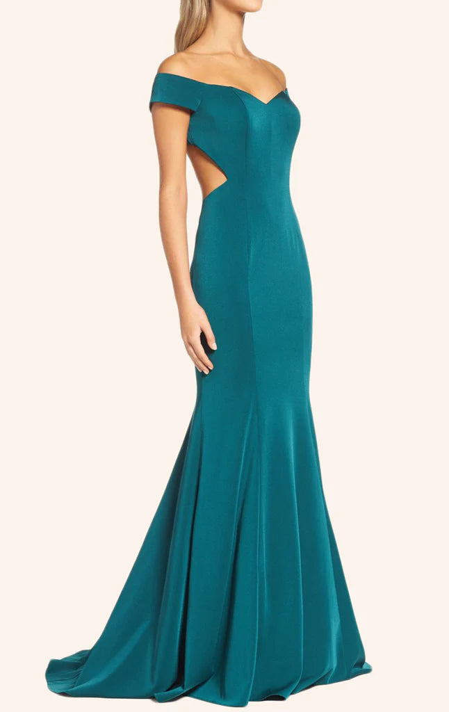 Mermaid Off the Shoulder Prom Dress