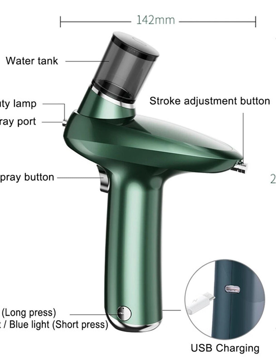 Oxygen infusion skin care tool.