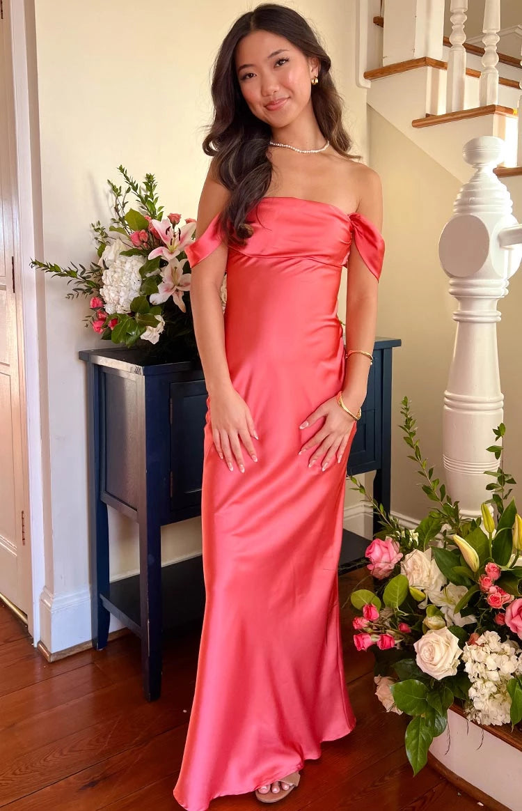 Sophisticated Mermaid Off Shoulder Short Sleeve Open Back Floor Length Prom Dress