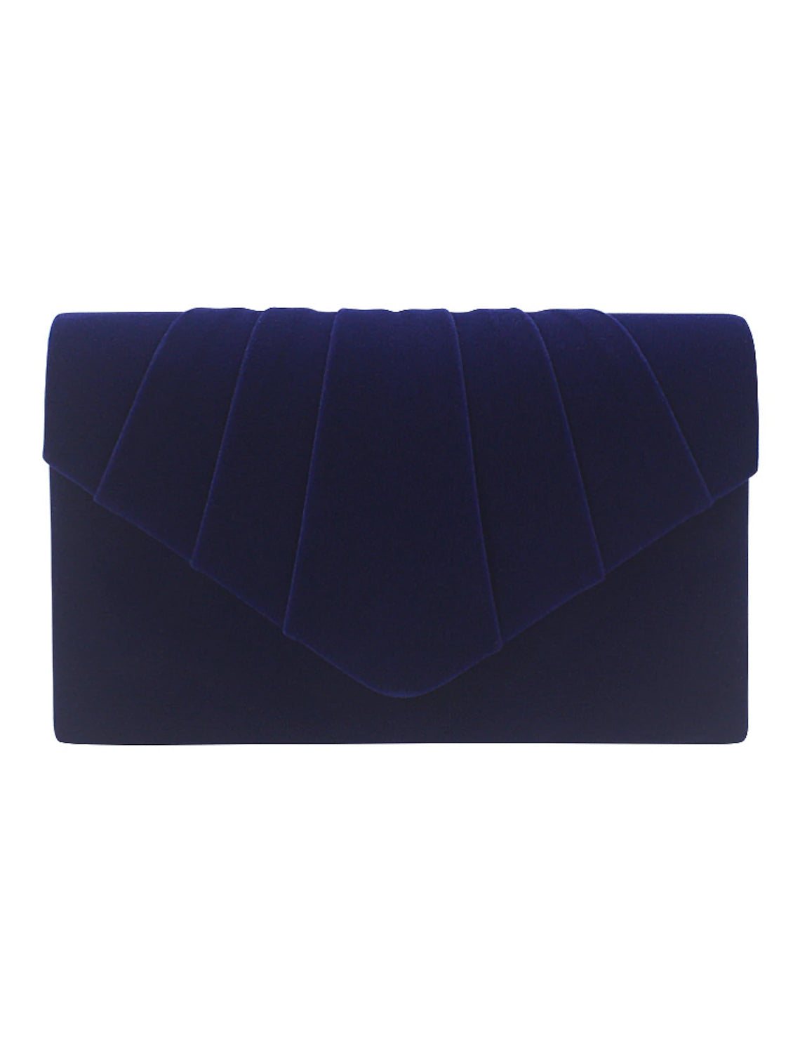 Back view of the elegant polyester alloy clutch bag.