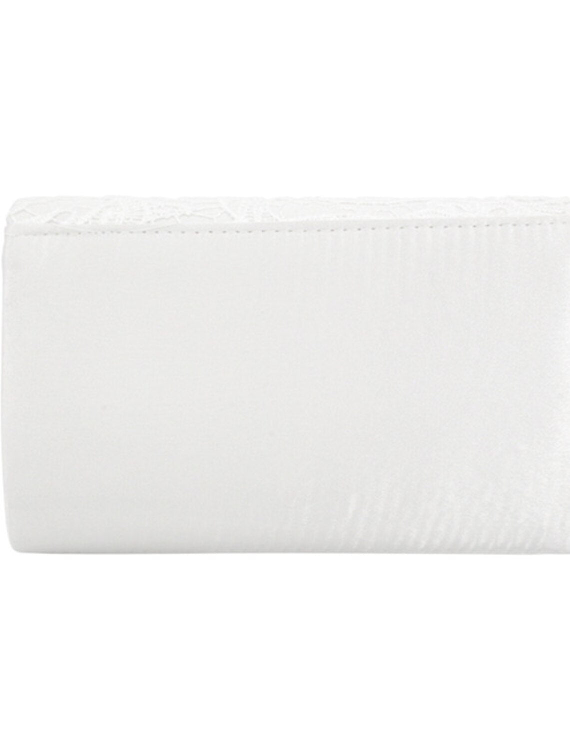 Polyester clutch bag with a subtle plain finish.