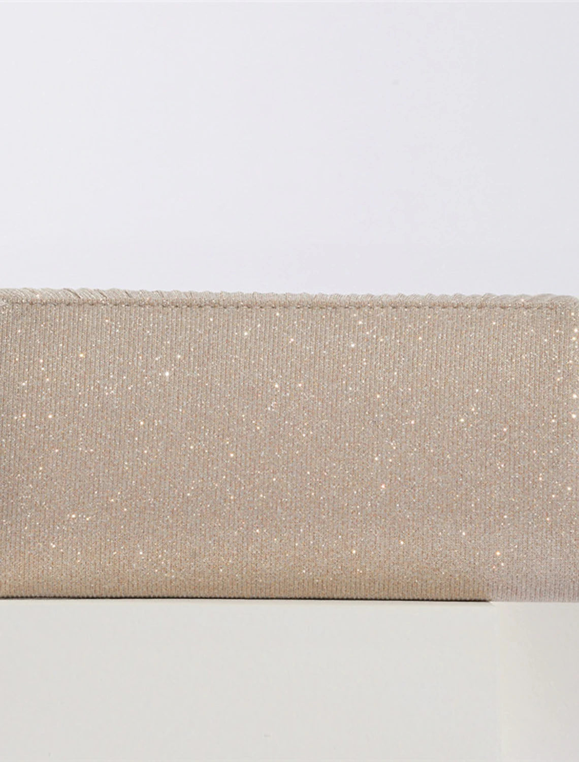 Versatile evening clutch, back view.