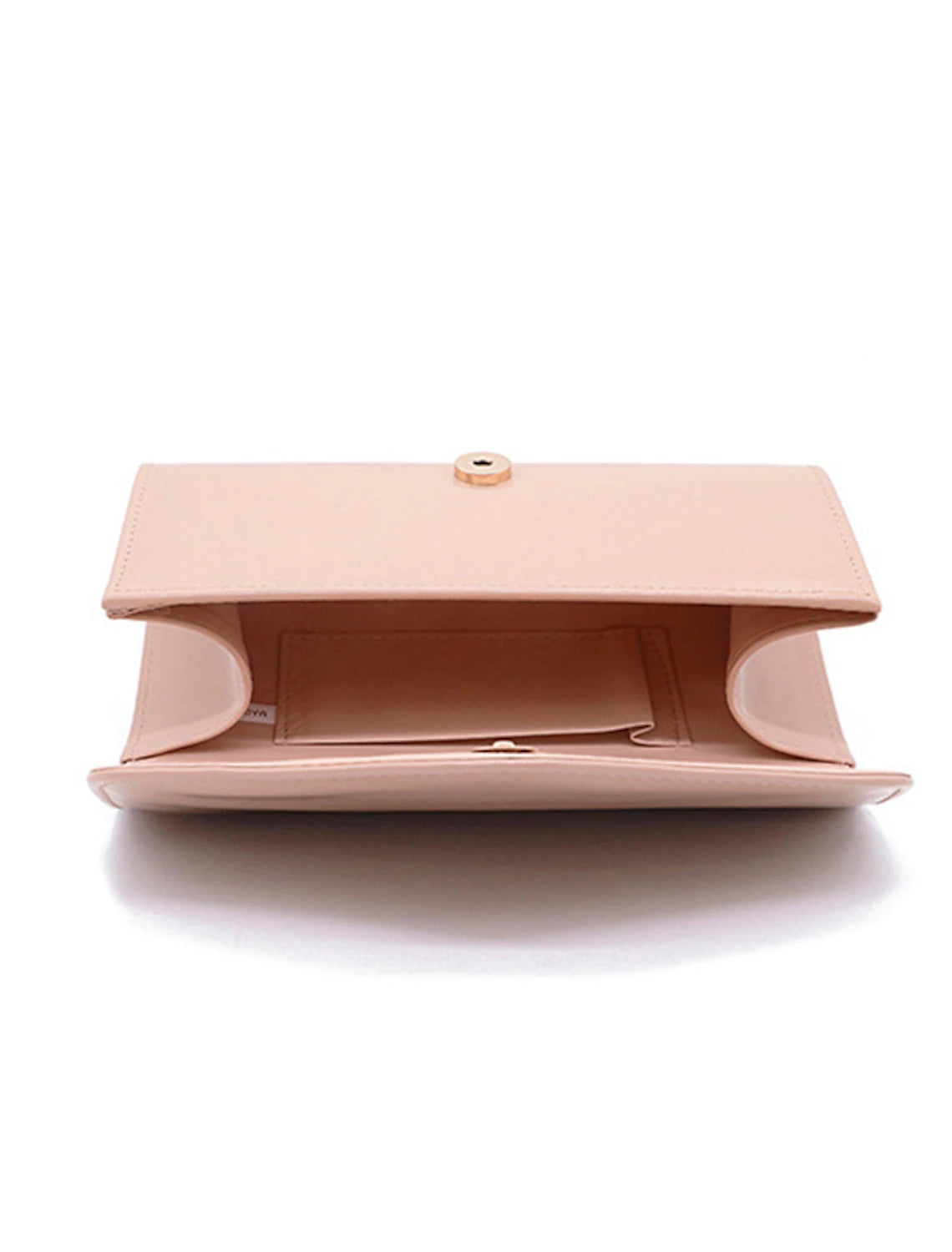 Stylish black PU leather clutch bag, perfect for parties.