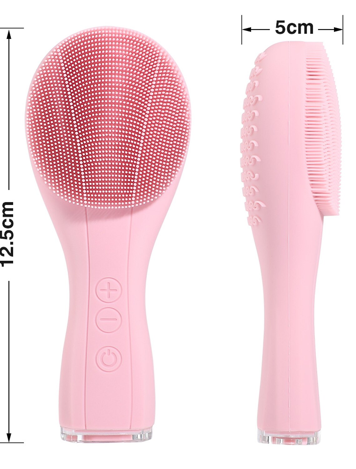 Ergonomic design of the X2 Facial Cleansing Brush.