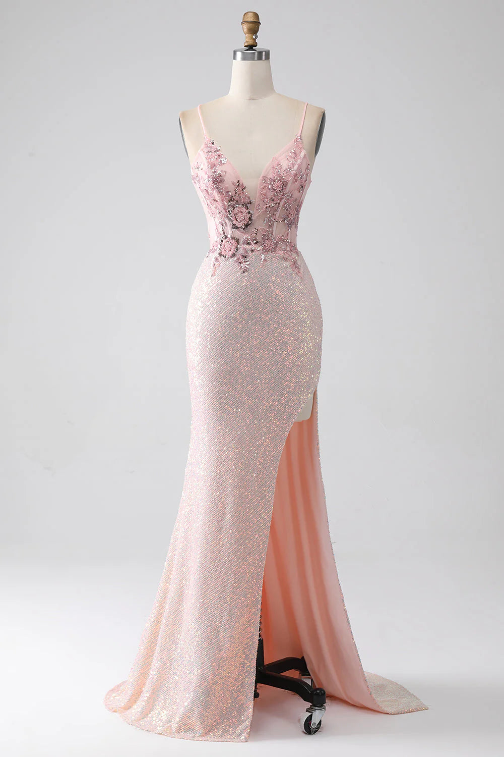 Mermaid Prom Dress with Slit