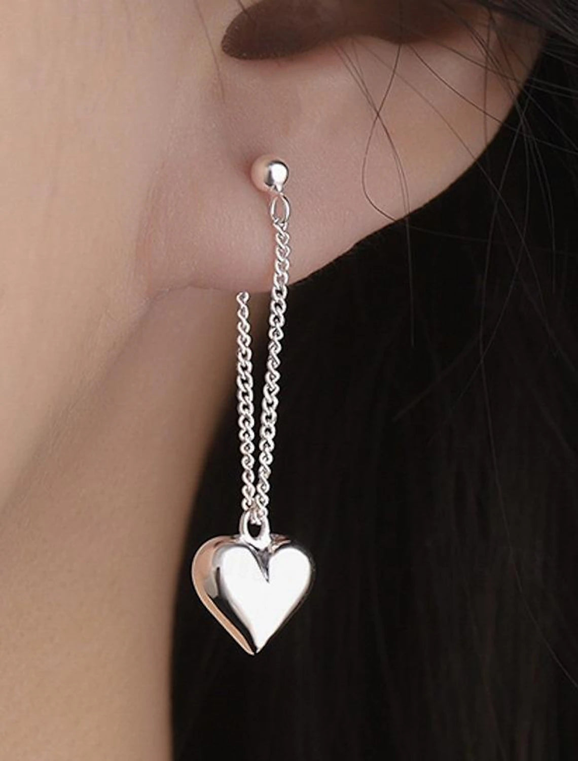 Drop Earrings Jewelry Tassel Fringe Precious Stylish Luxury Earrings Jewelry Silver For Wedding Party