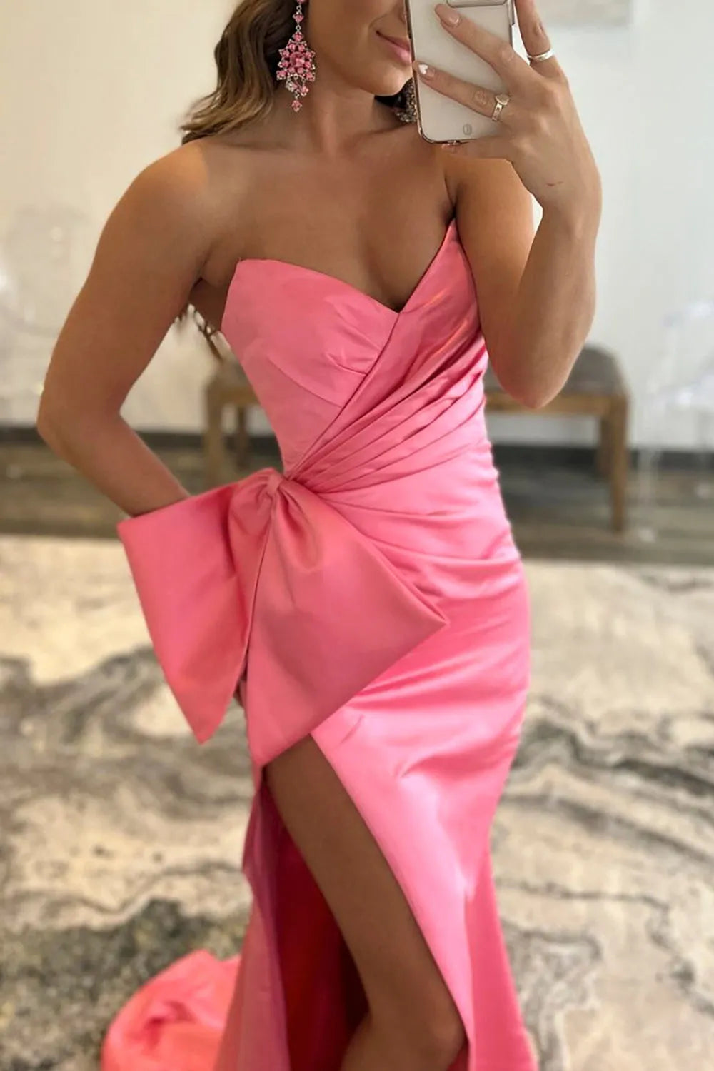 Mermaid Sweetheart Neck Prom Dress