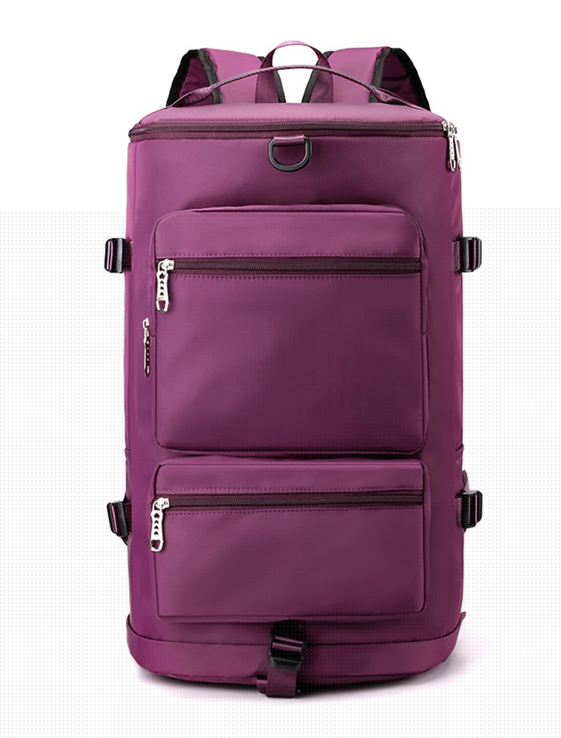 Men's Women's Travel Bag Crossbody Bag Shoulder Bag Gym Bag Duffle Bag Nylon Outdoor Daily Holiday Zipper Large Capacity Waterproof Lightweight Solid Color Grey