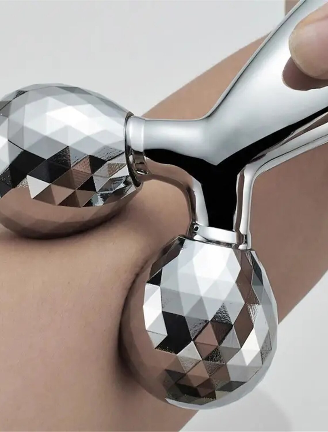 3D-Roller-Gesichtsmassagegerät, V-Gesichts-Schönheitsinstrument, Gesichtslifting und -straffung, Ganzkörper-Massagestab