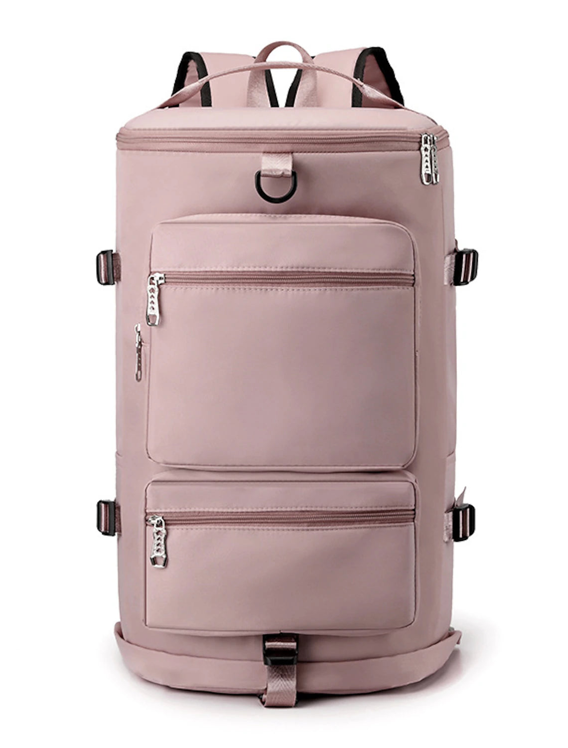 Men's Women's Travel Bag Crossbody Bag Shoulder Bag Gym Bag Duffle Bag Nylon Outdoor Daily Holiday Zipper Large Capacity Waterproof Lightweight Solid Color Grey