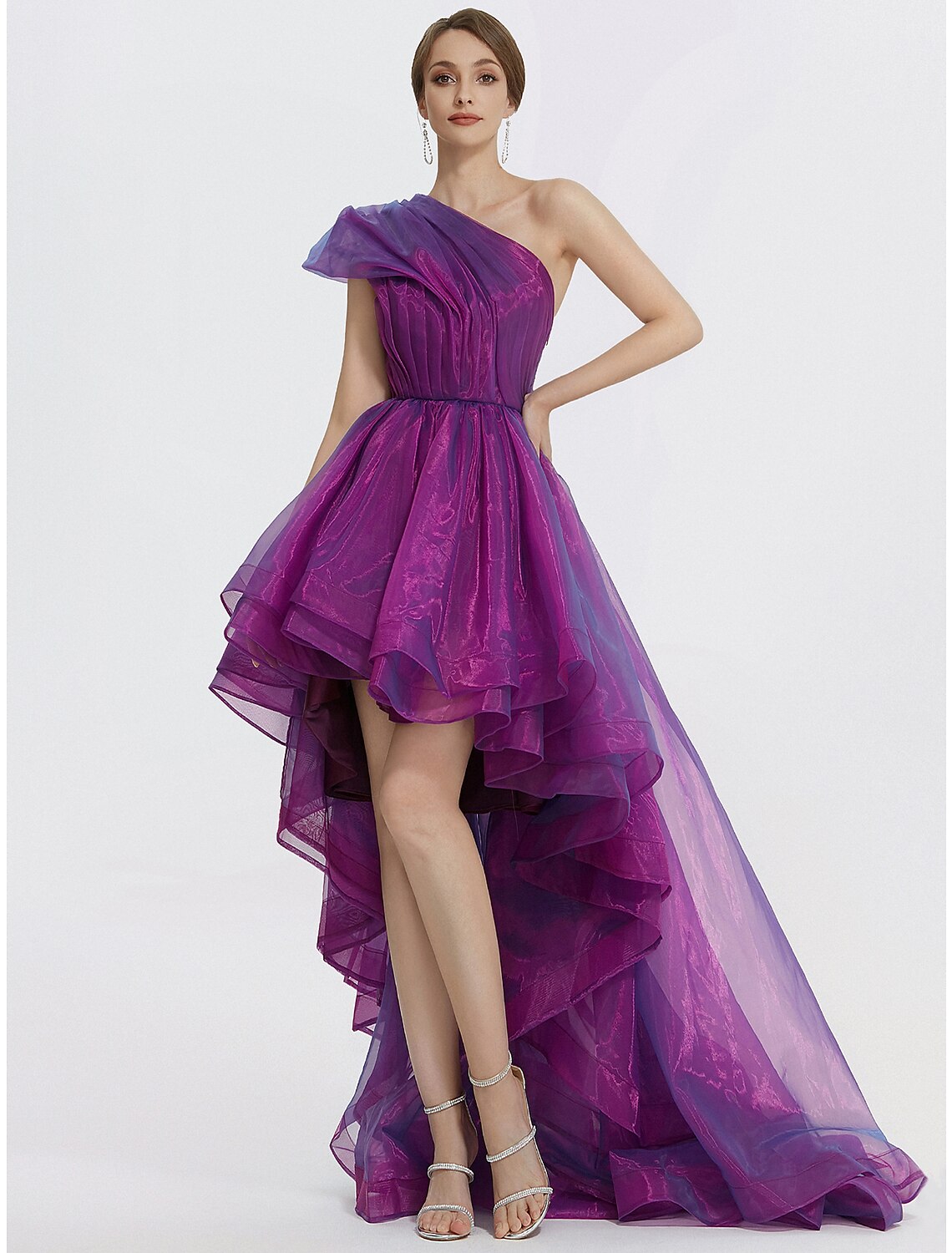 Etuikleid/Säulenkleid, elegantes Abendkleid, formelles schwarzes Kleid, knielang, 3/4-Ärmel, quadratischer Ausschnitt, Stretchstoff mit Federn