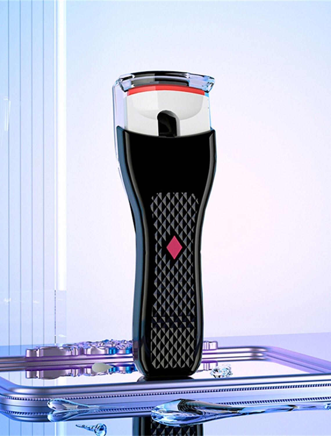 Electric Eyelash Curler Heated Eyelash Curler Mini Rechargeable Hot Eyelash Curler JM02-Eyelash Curler Girls' Makeup Tool