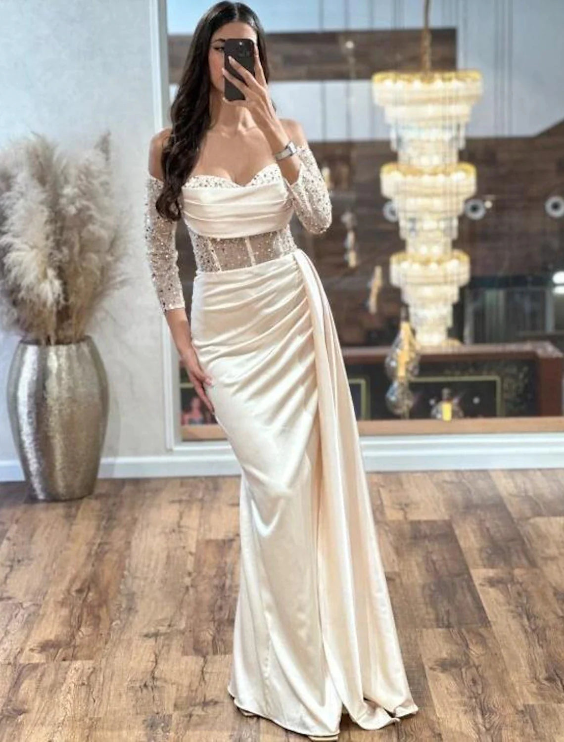 Sheath / Column Prom Dresses Elegant Dress Formal Prom Floor Length Lo BL Dress Sheath / Column Prom Dresses Elegant Dress Formal Prom Floor Length Lo BL Dress