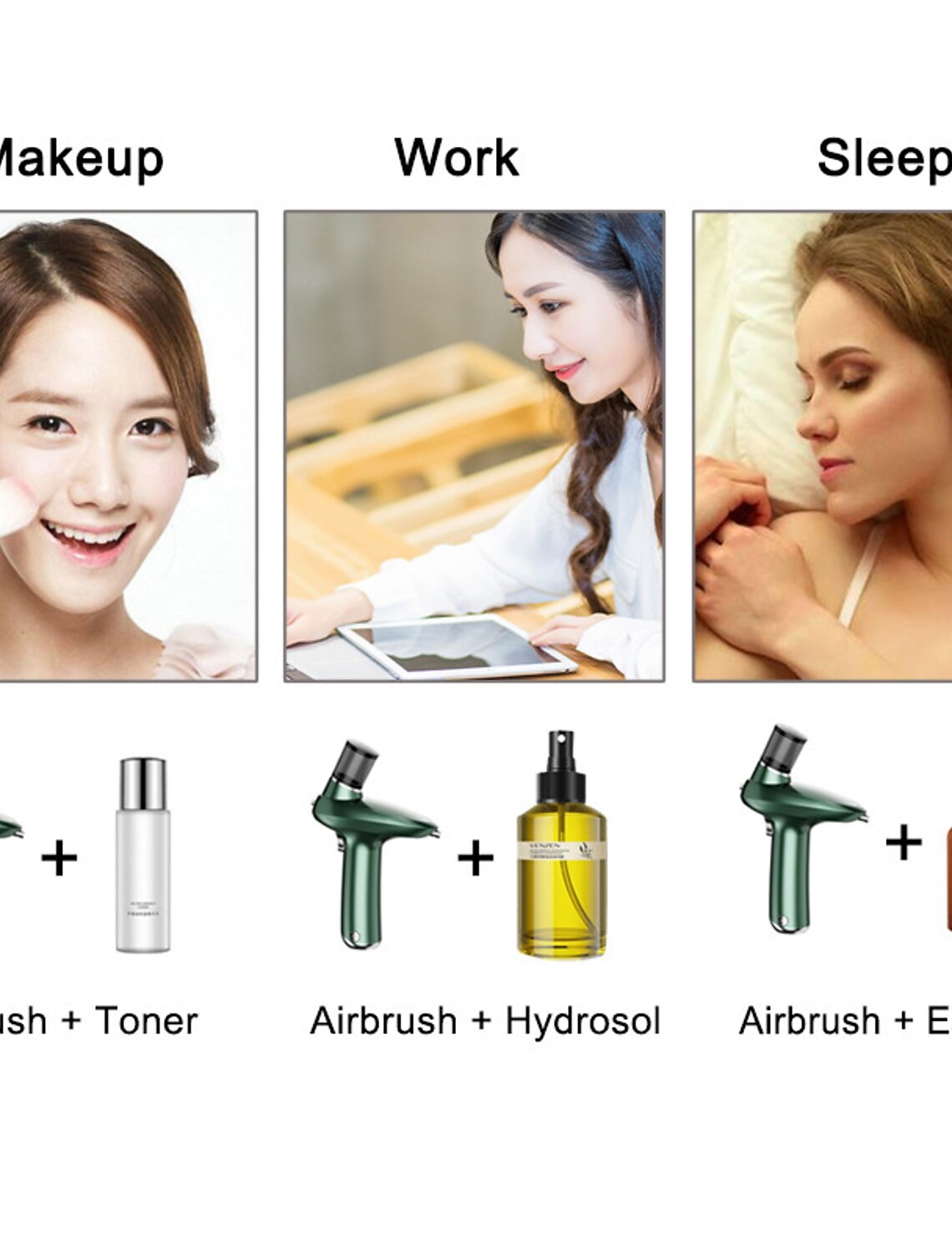 Hand-held Oxygen Injection Instrument Facial Blue Red High Pressure Hydration Facial Skin Care Tools