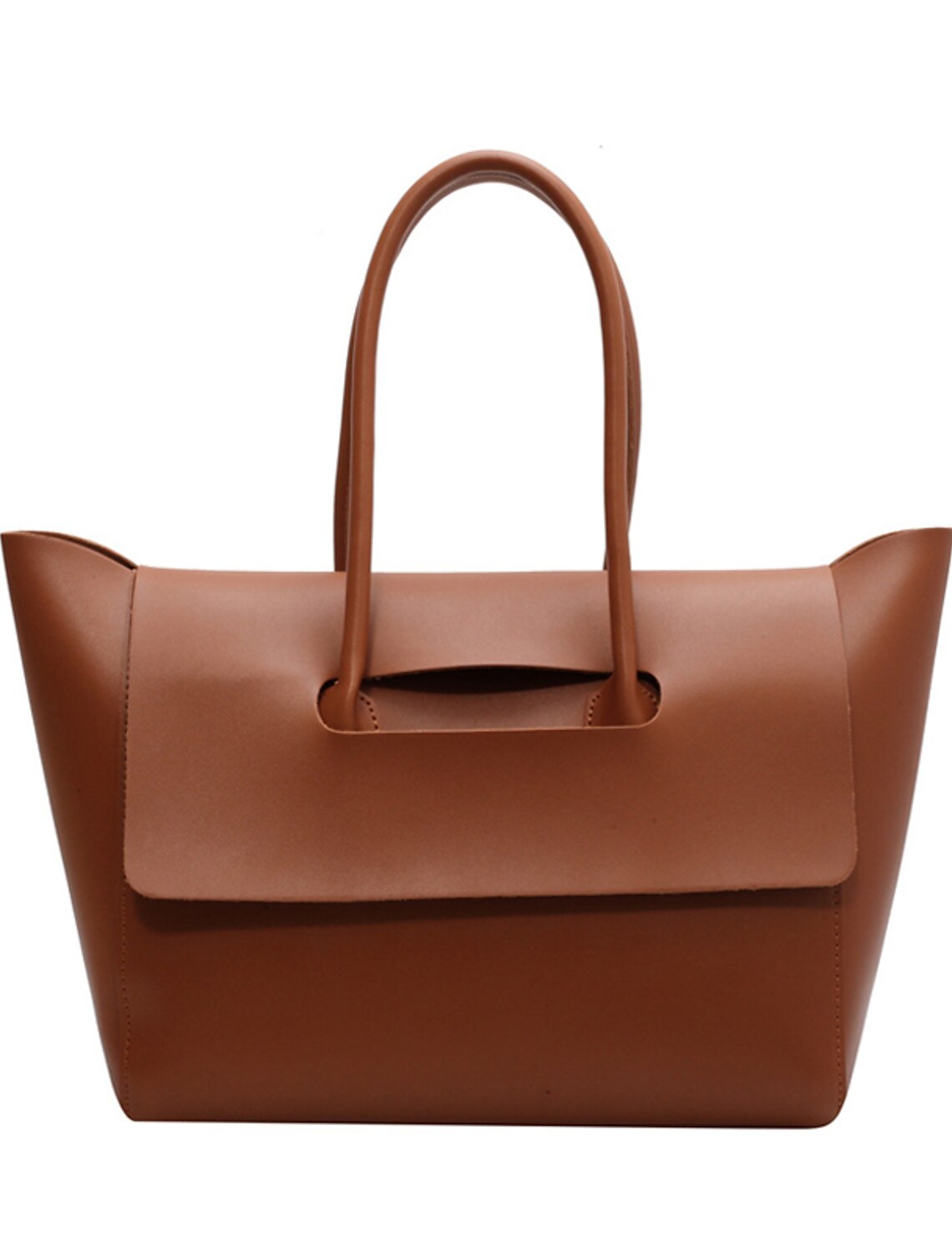 Large Capacity Totes for Women Retro Coffee Brown Hobo Handbags Travel Storage Portable Big Bag Ladies Shoulder Messenger Bag