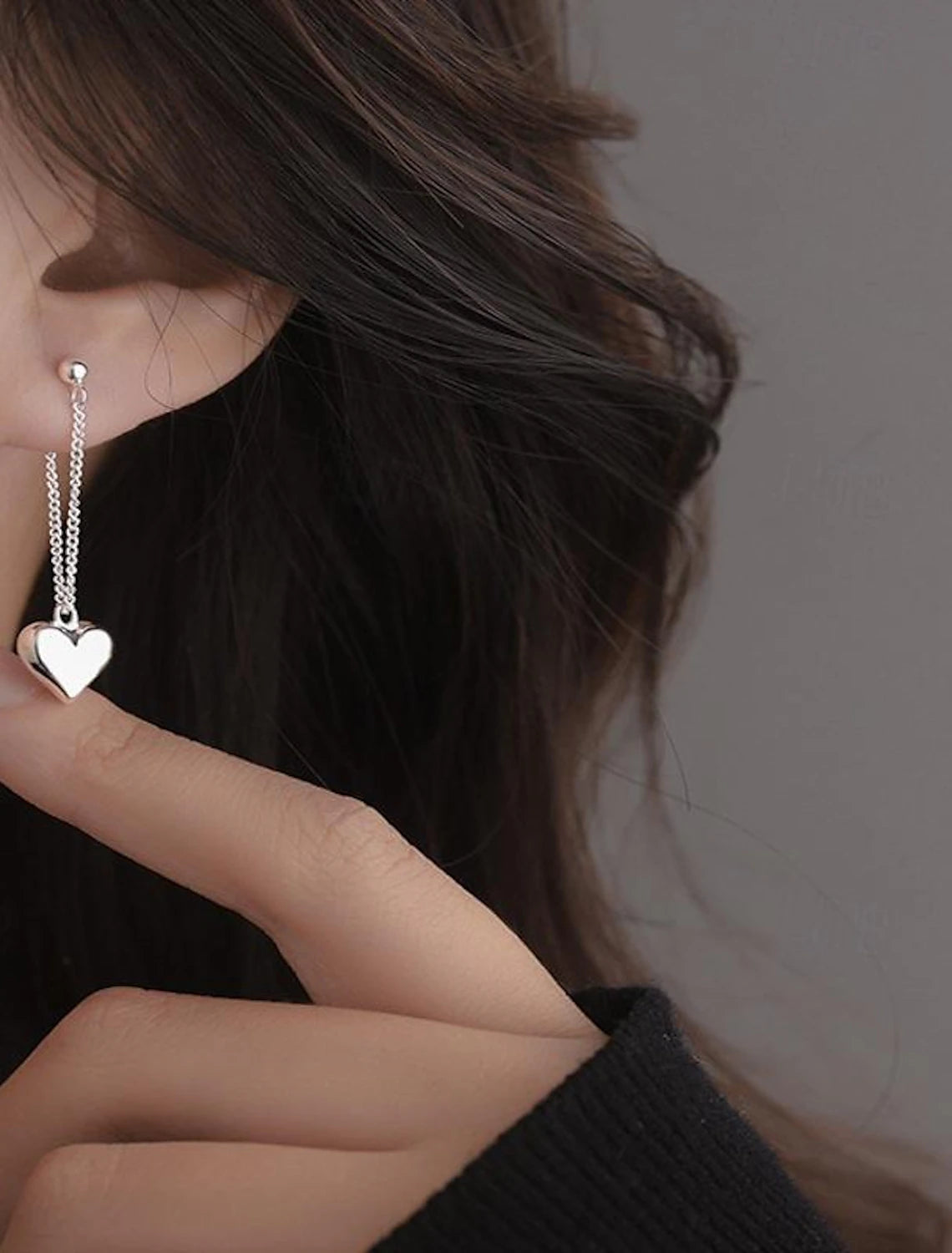 Drop Earrings Jewelry Tassel Fringe Precious Stylish Luxury Earrings Jewelry Silver For Wedding Party