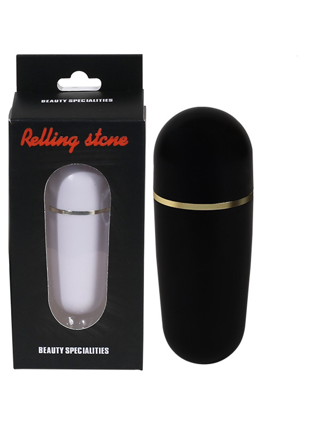 Hautbelebender Roller mit Rosenquarz für die ganztägige Gesichtsbelebung und -aufhellung. Kompakt und wiederverwendbar. Sanft zur Haut. 1 Stück.