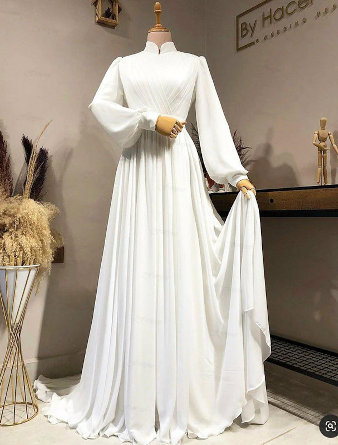 1940s white dress 1930s Cotton Piqu Puff Sleeve Gown Front Buttons Length The Catherine Marshall 1940 Easter