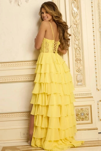 Bright A-line Sweetheart Sleeveless Lace Up Back Floor Length Prom Dress