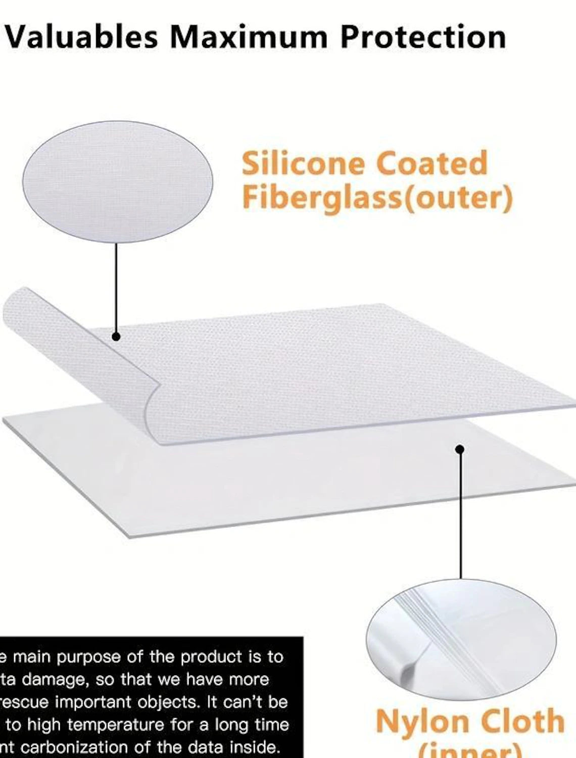 Document Storage Bag Box Home Family Certificate Explosion Important Documents Multi-Functional Passport Box Oxford Cloth Finishing Bag