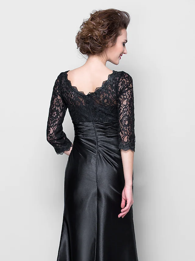 Full view of the elegant formal gown for wedding occasions.