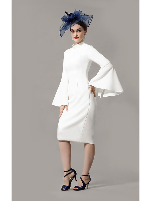 Mother of the bride dress with included wrap.