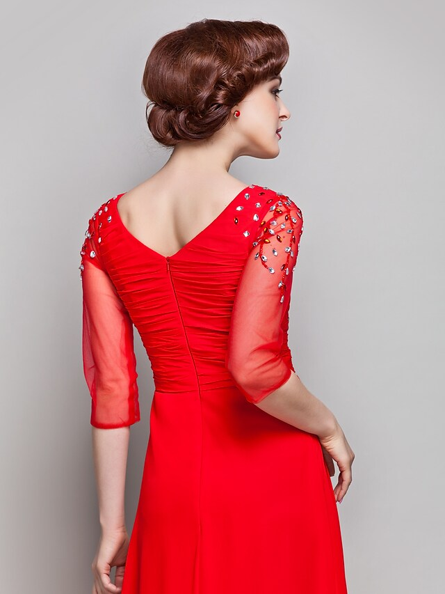 Detail of chiffon and tulle fabric with criss-cross design.